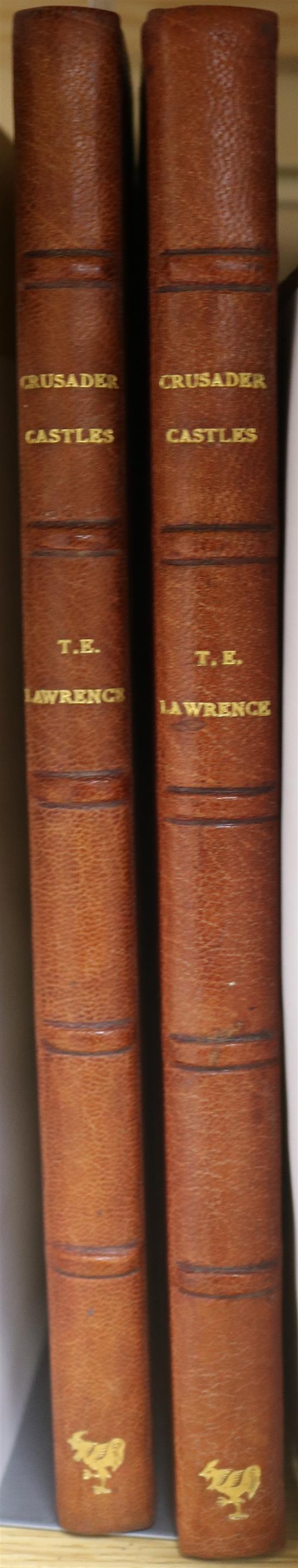 Golden Cockerel Press. Lawrence, Thomas Edward - Crusader Castles,